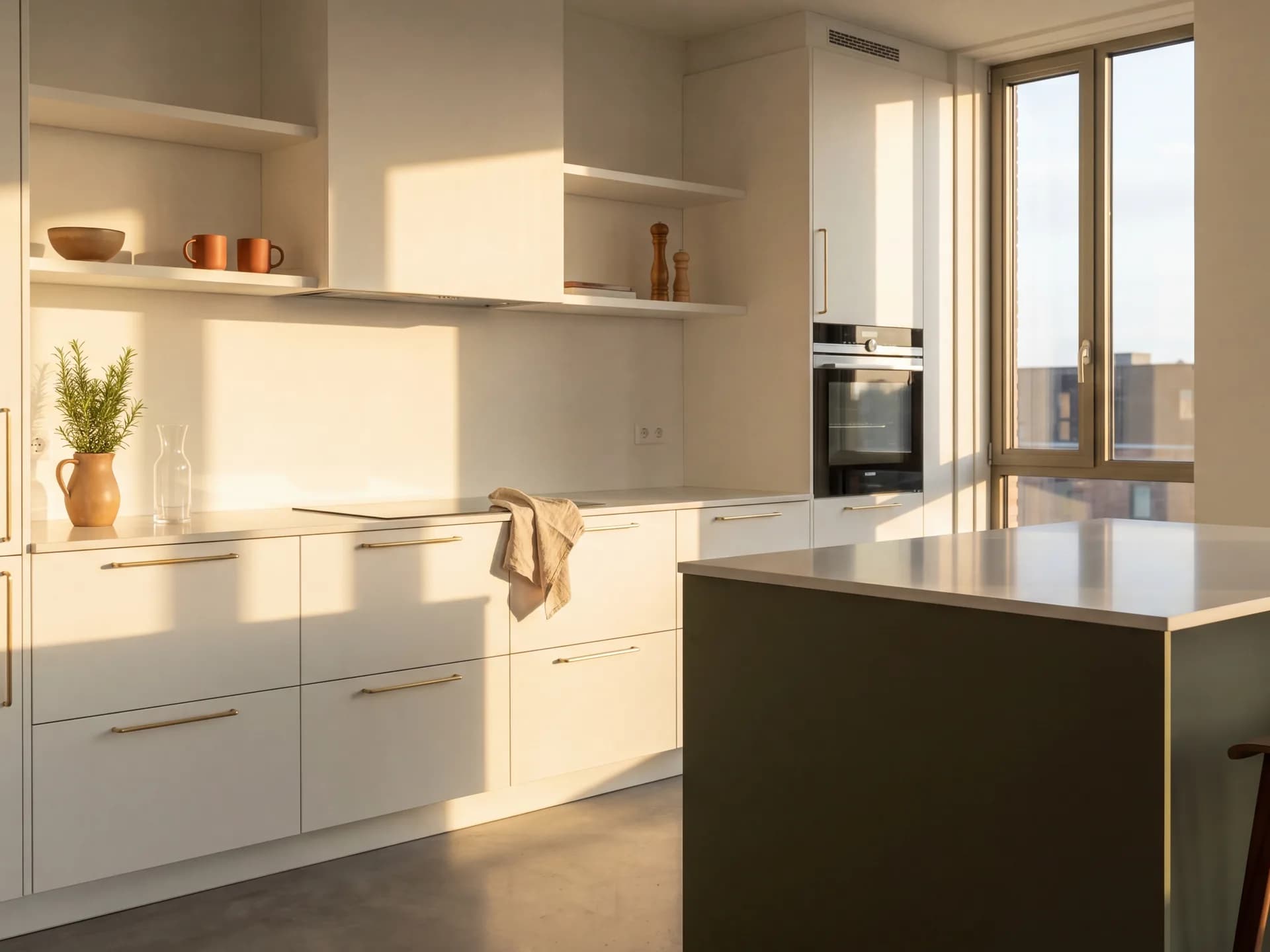 Volledig opgeleverde IKEA METOD keuken met lades soft-close afgesteld en plinten weggewerkt